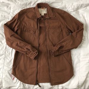 Koto - XS - Brown Field/Military Zip Up Jacket